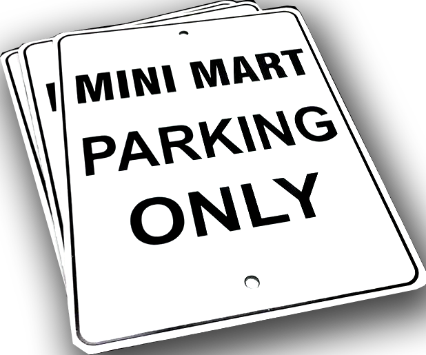 Mini-Mart Signs