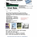 Sign-bracket-specs